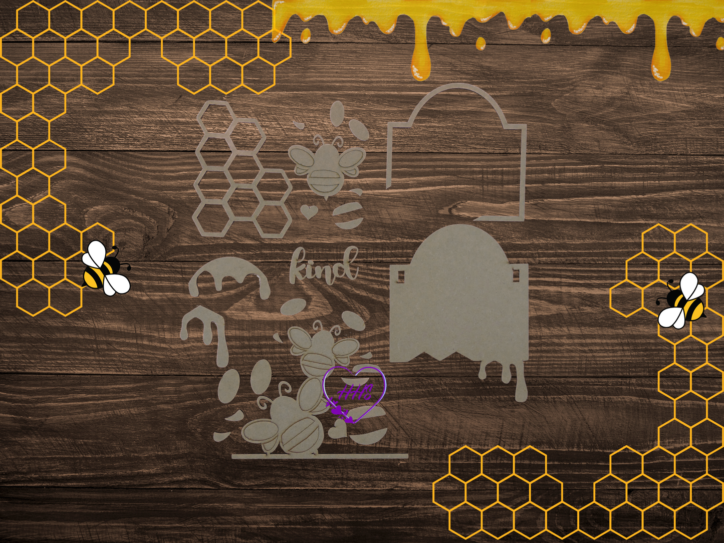 Bee Kind Insert
