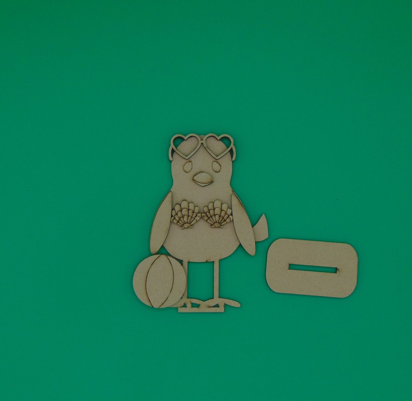 Summer Fun Wooden Bird Set