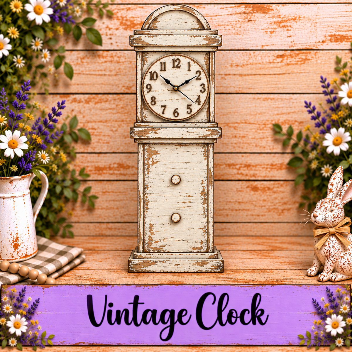 Unfinished MDf Grandfather Clock Kit, 26"