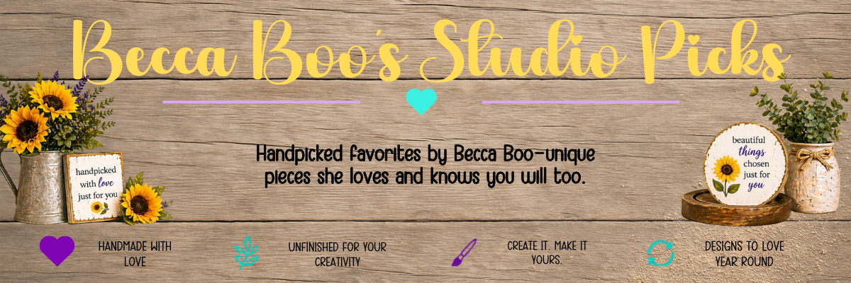Becca Boo’s Studio Picks