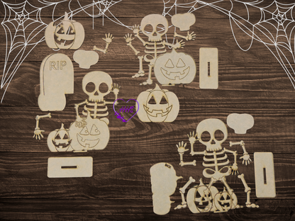 Halloween Skeletons