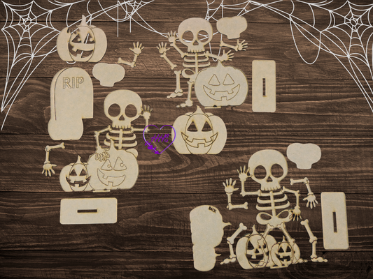 Halloween Skeletons