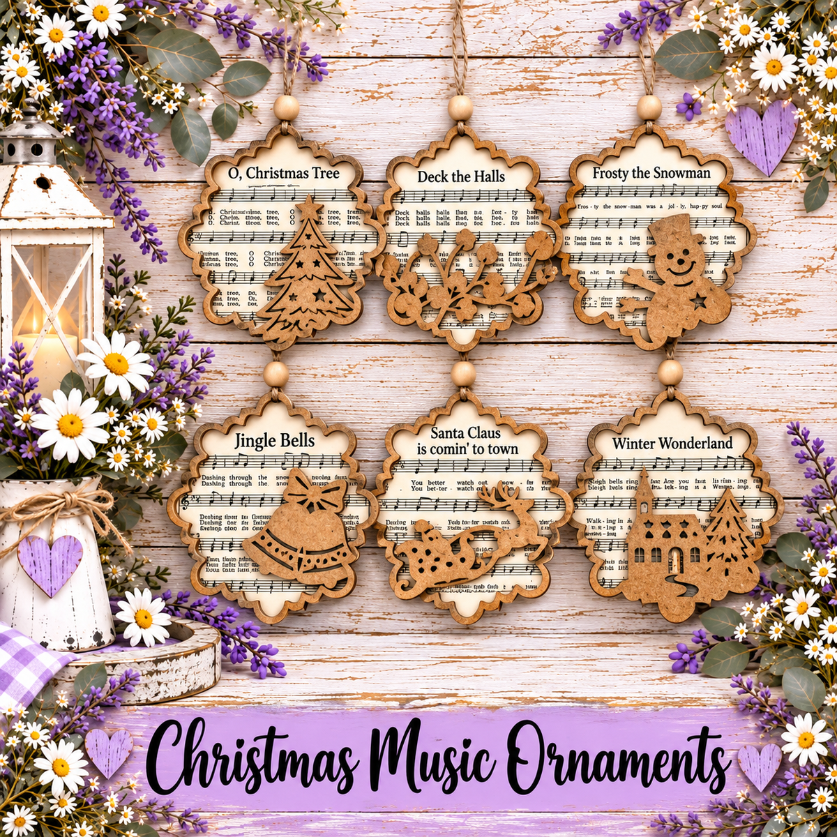 Christmas Music Ornaments