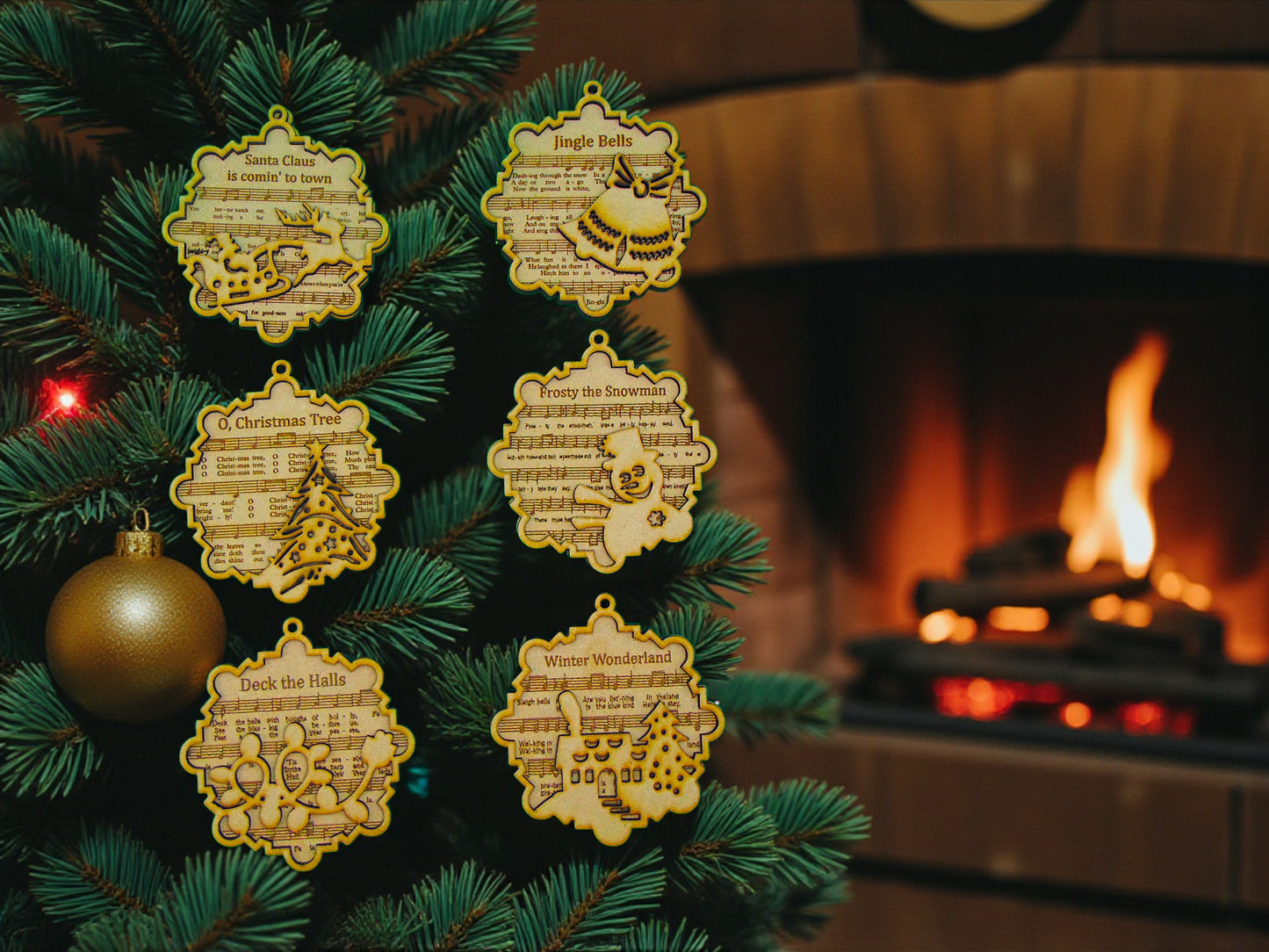 Christmas Music Ornaments