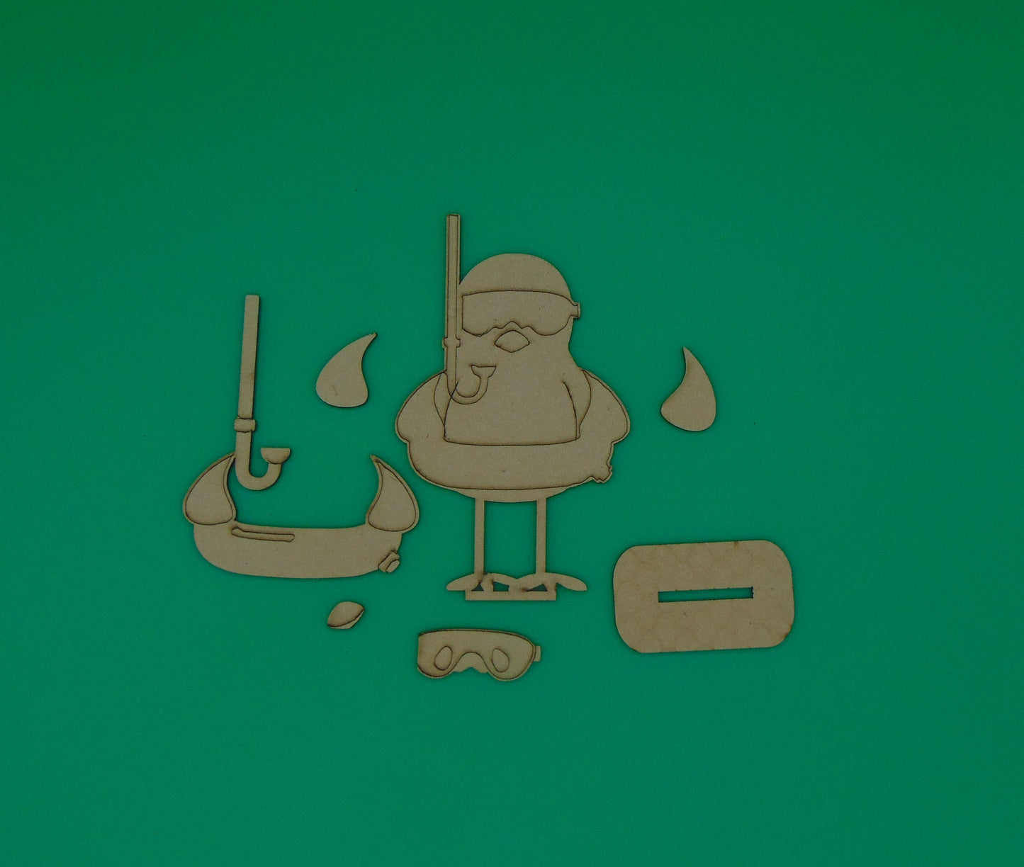 Summer Fun Wooden Bird Set