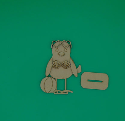 Summer Fun Wooden Bird Set
