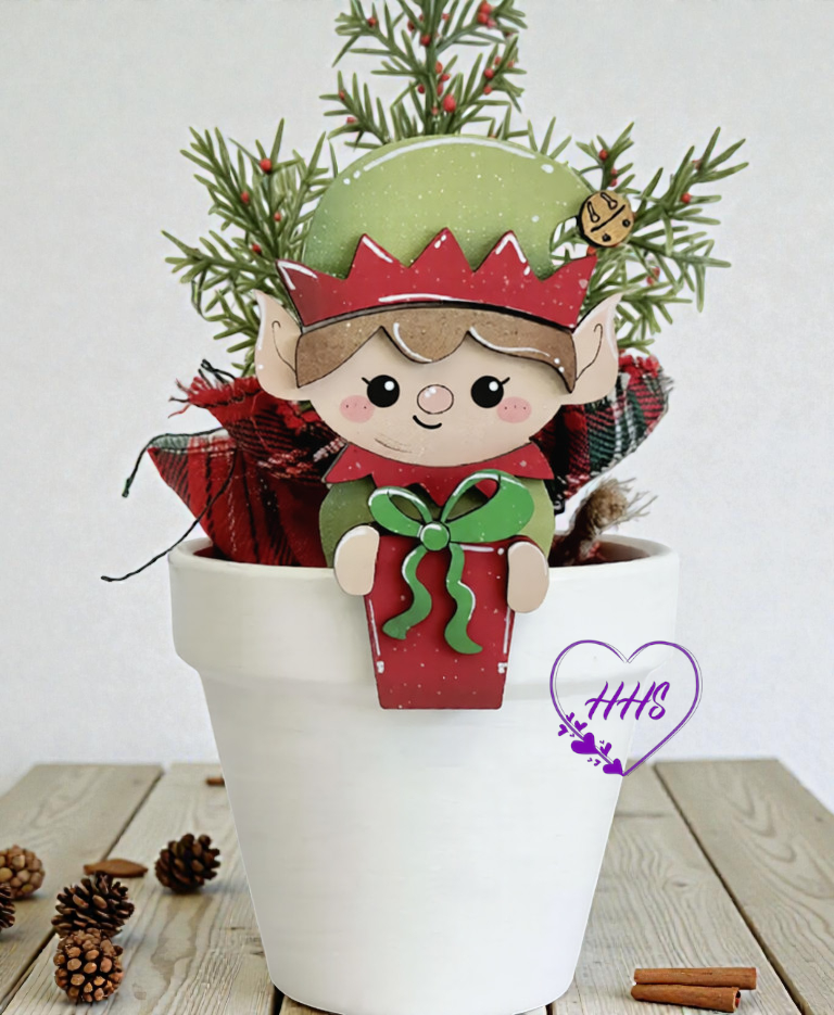 Christmas Elf Interchangeable Insert