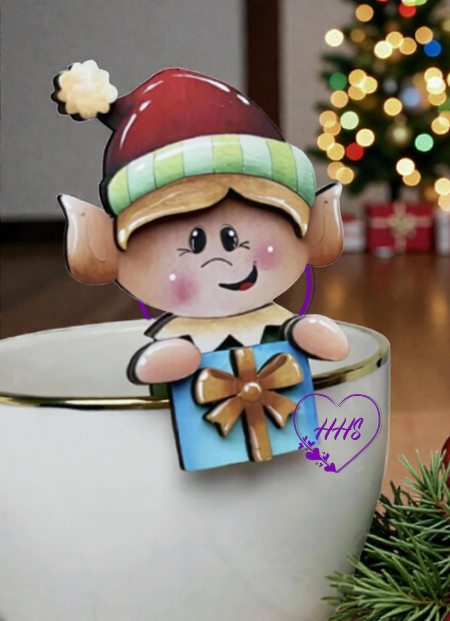 Holiday Gift Elf Interchangeable Insert