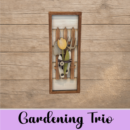 Gardening Shelf Sitter/Leaner