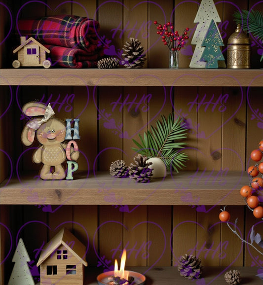 Unfinished Hop Bunny DIY MDF Spring Decor –  Craft Cutout