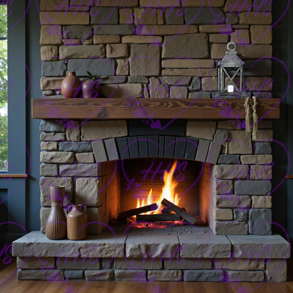 Rustic Lantern Base – Cozy Charm for Every Season