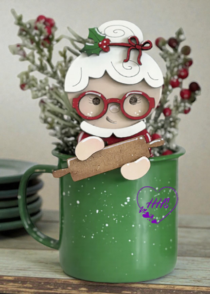 Mrs. Claus Baking Interchangeable Insert