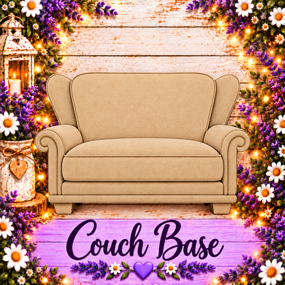 Unfinished MDF Couch Base
