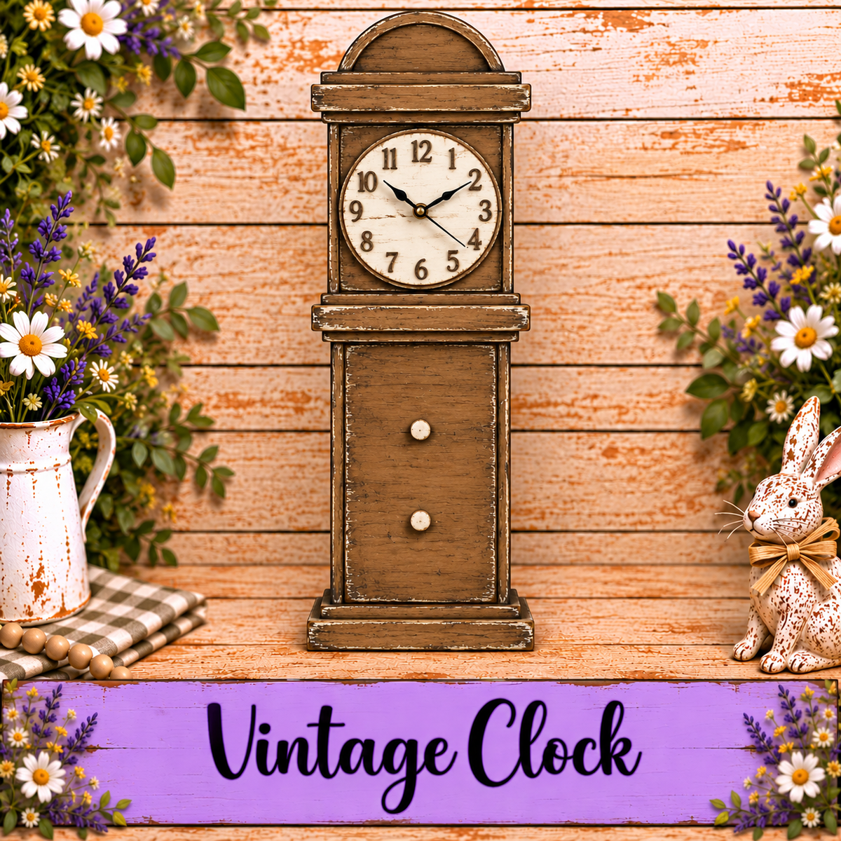 Unfinished MDf Grandfather Clock Kit, 26"