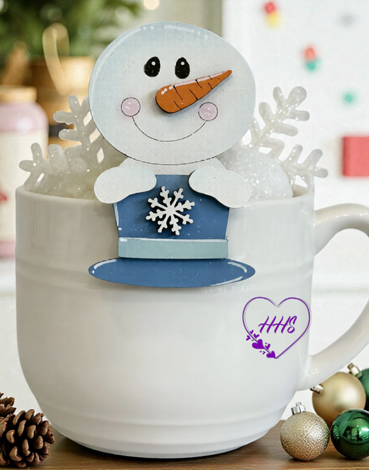 Snowflake Snowman Interchangeable Insert