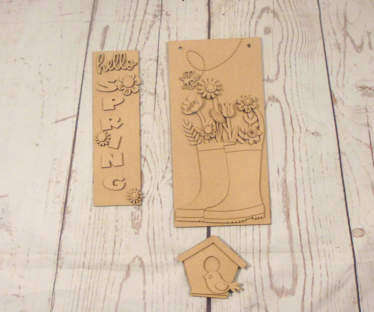Springtime Switcheroo: Interchangeable Sign