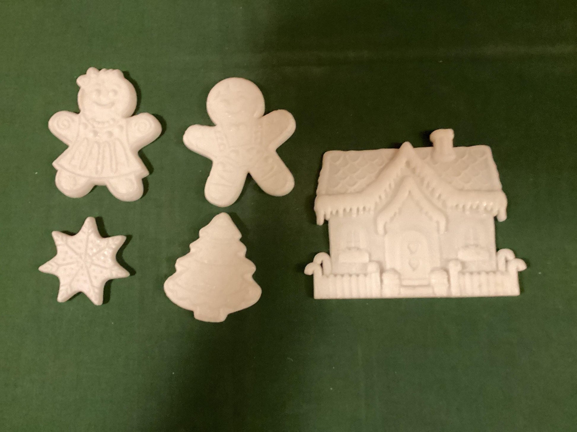 Gingerbread House Resin Casting