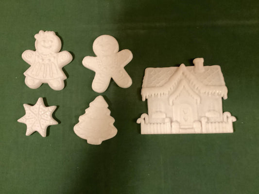 Gingerbread House Resin Casting