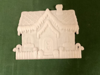 Gingerbread House Resin Casting