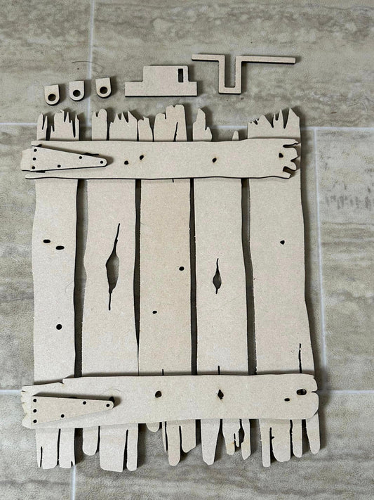 Rustic Gate Cutouts