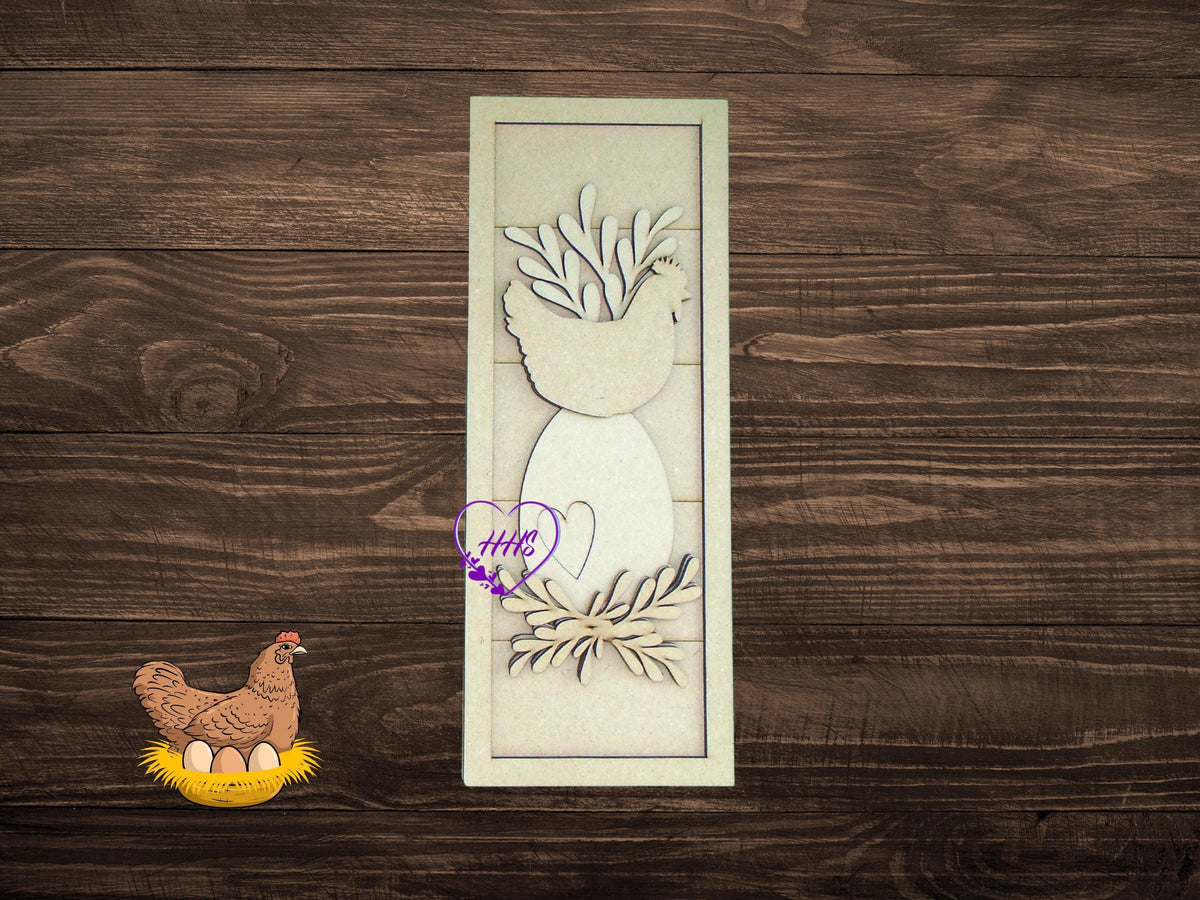 Egg Trio Shelf Sitter/Leaner