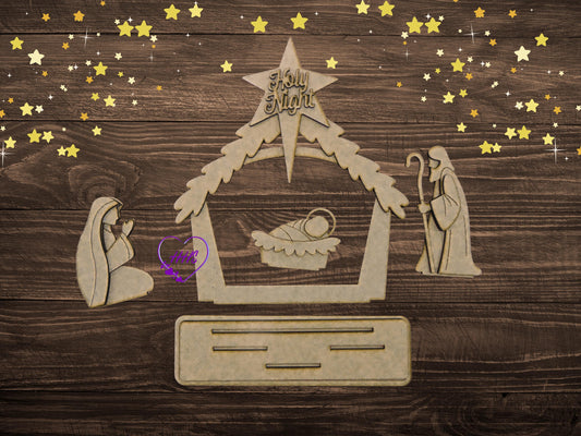 Mary, Joseph & Jesus
