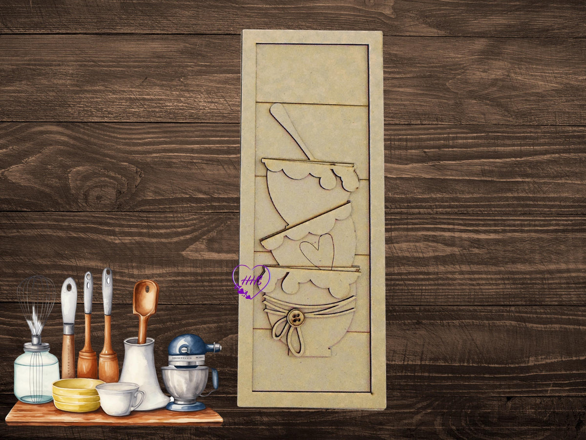 Kitchen Baking Trio Shelf Sitter/Leaner