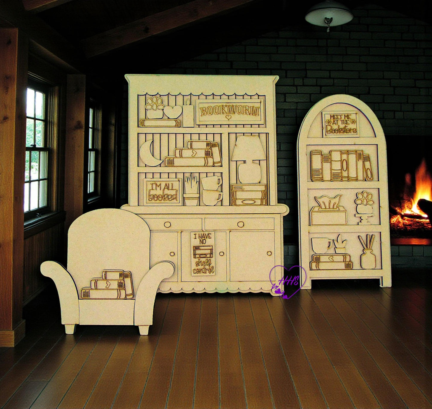 Book Lover's Hutch Set