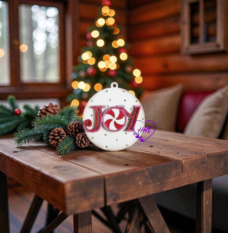 Holiday Character Ornament Bundle – Whimsical Christmas Round Set (9 Designs)