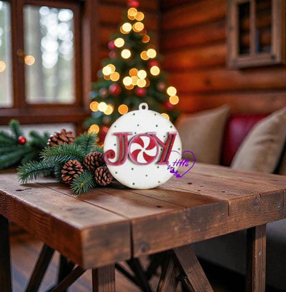 Holiday Character Ornament Bundle – Whimsical Christmas Round Set (9 Designs)