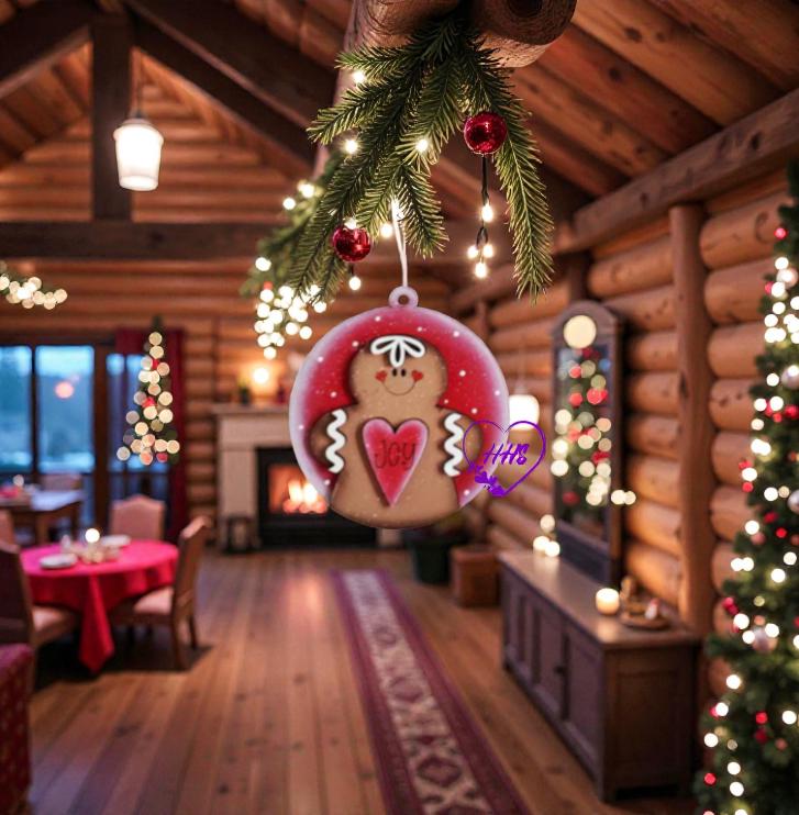 Holiday Character Ornament Bundle – Whimsical Christmas Round Set (9 Designs)