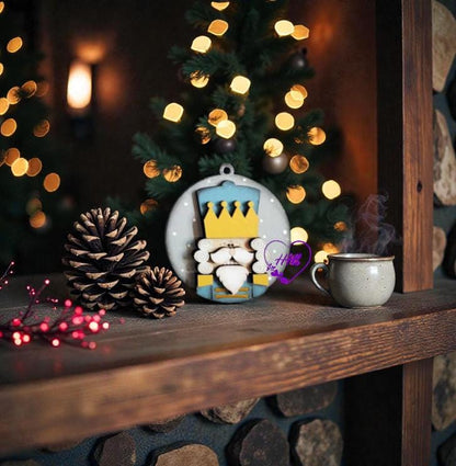 Holiday Character Ornament Bundle – Whimsical Christmas Round Set (9 Designs)