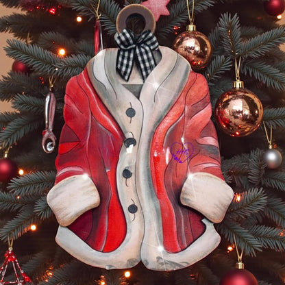 Santa Coat Ornament – Front