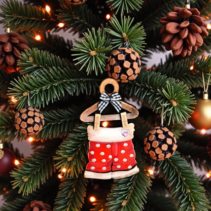 Santa's Shorts Christmas Ornament