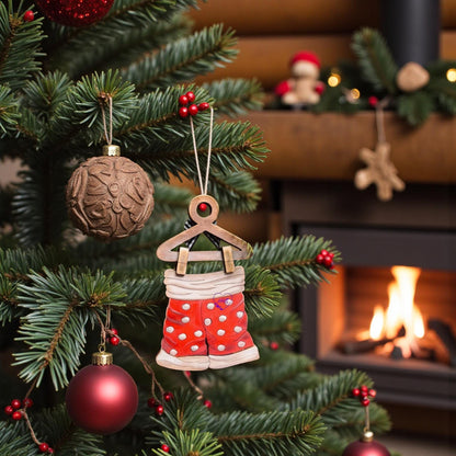 Santa's Shorts Christmas Ornament