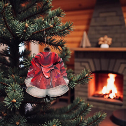 Santa Coat Ornament