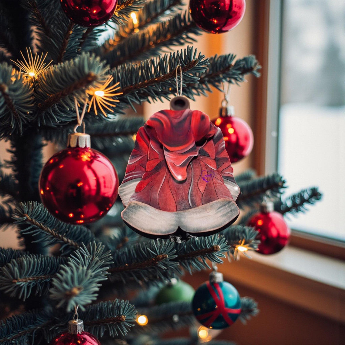 Santa Coat Ornament