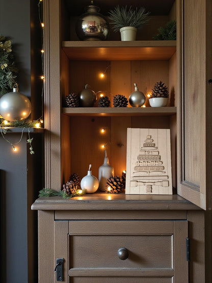 Spindle Christmas Tree