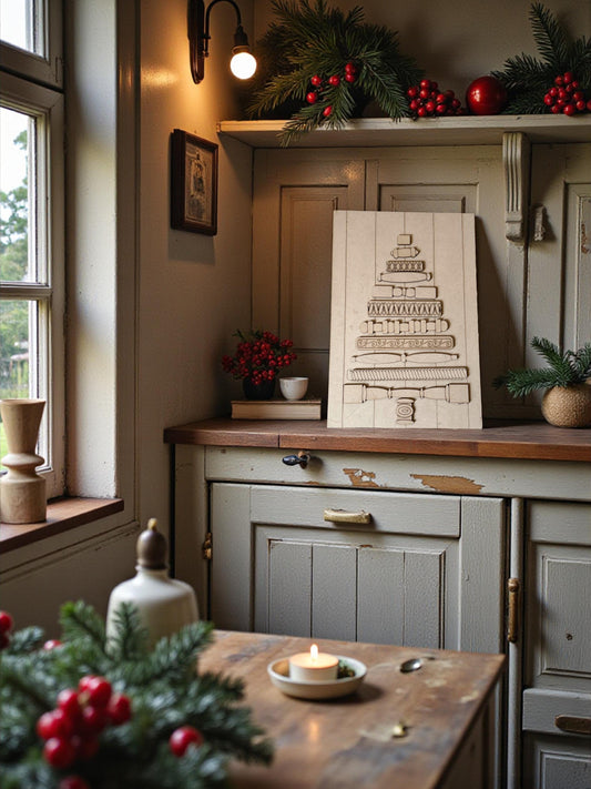 Spindle Christmas Tree