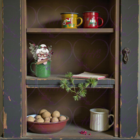 Mrs. Claus Baking Interchangeable Insert