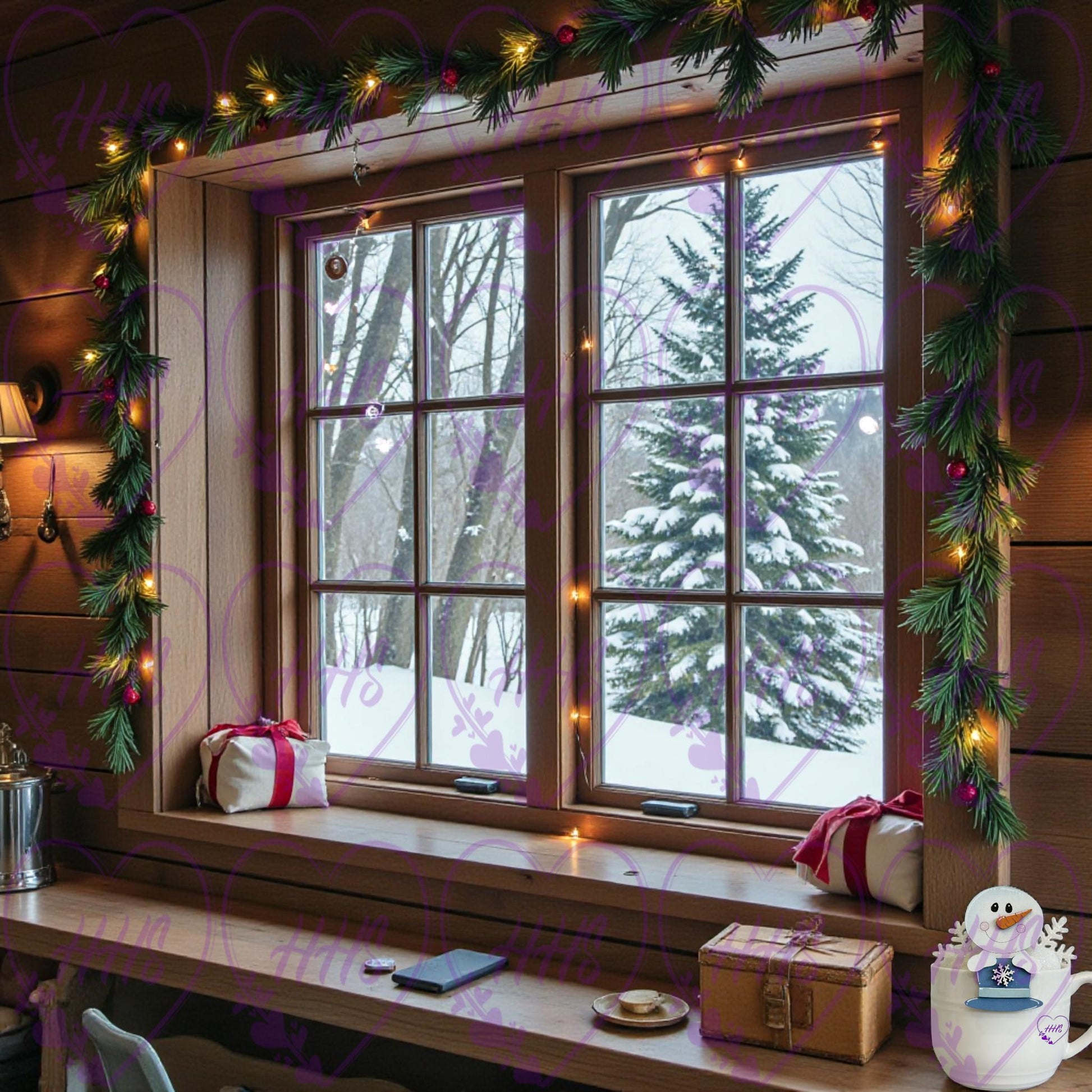 Snowflake Snowman Interchangeable Insert