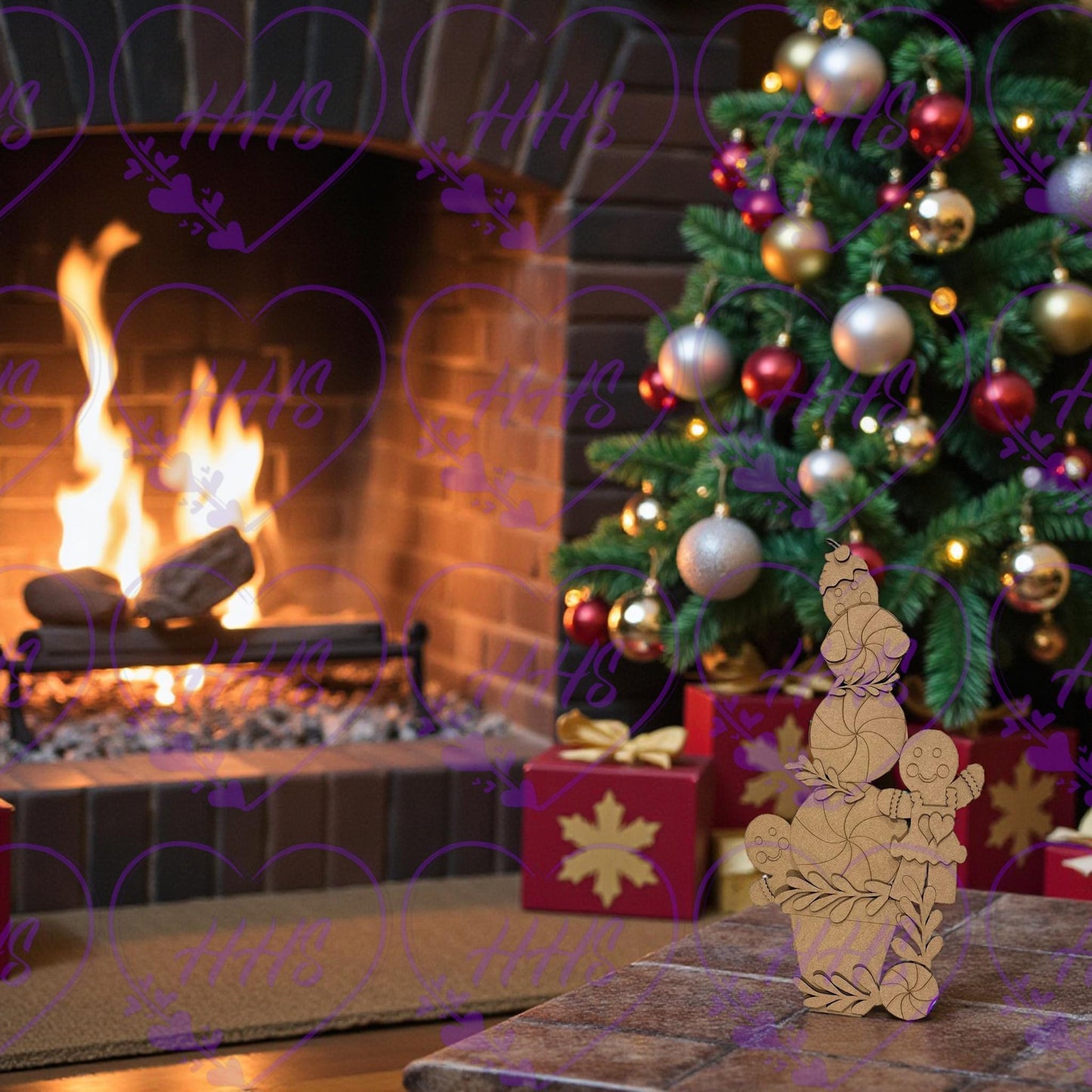 Stacked Peppermints