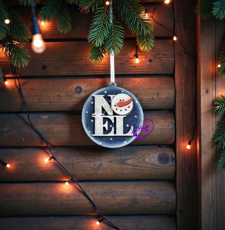 Holiday Character Ornament Bundle – Whimsical Christmas Round Set (9 Designs)