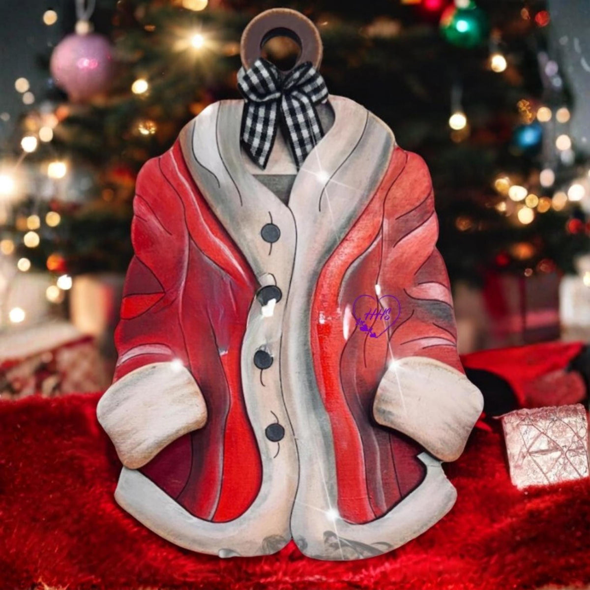 Santa Coat Ornament – Front