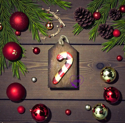 Rustic Christmas Tag Ornament Set – Festive Layered Holiday Collection (6 Designs)