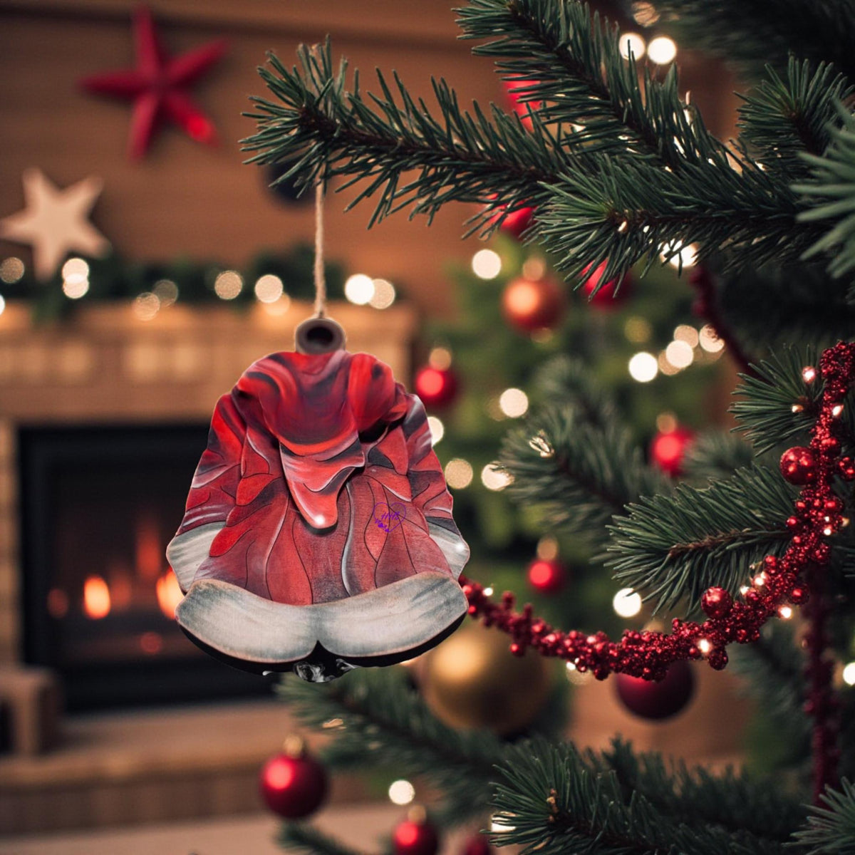 Santa Coat Ornament