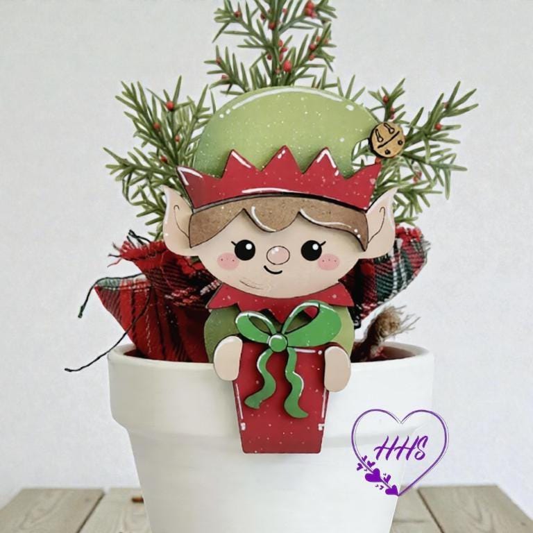 Christmas Elf Interchangeable Insert