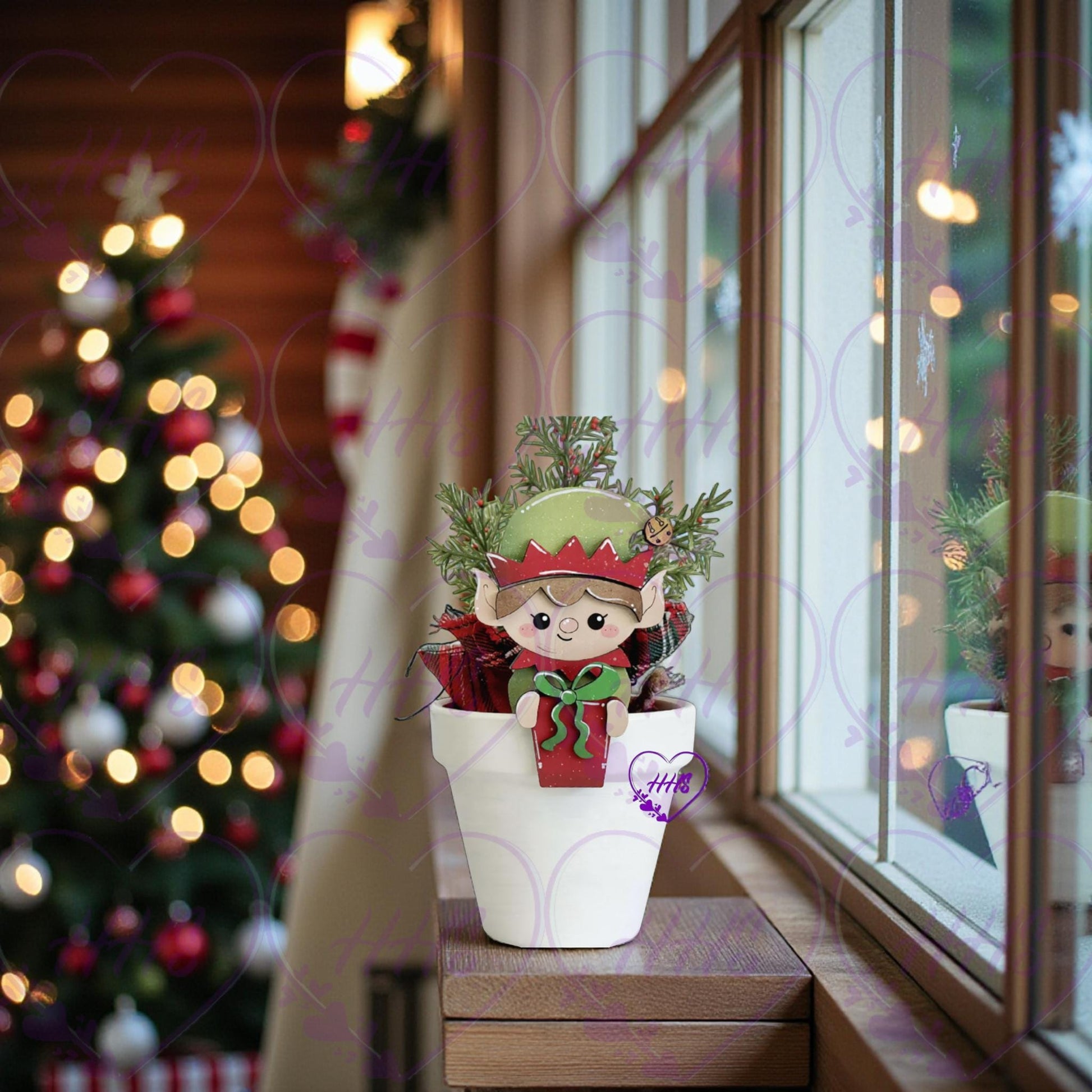 Christmas Elf Interchangeable Insert