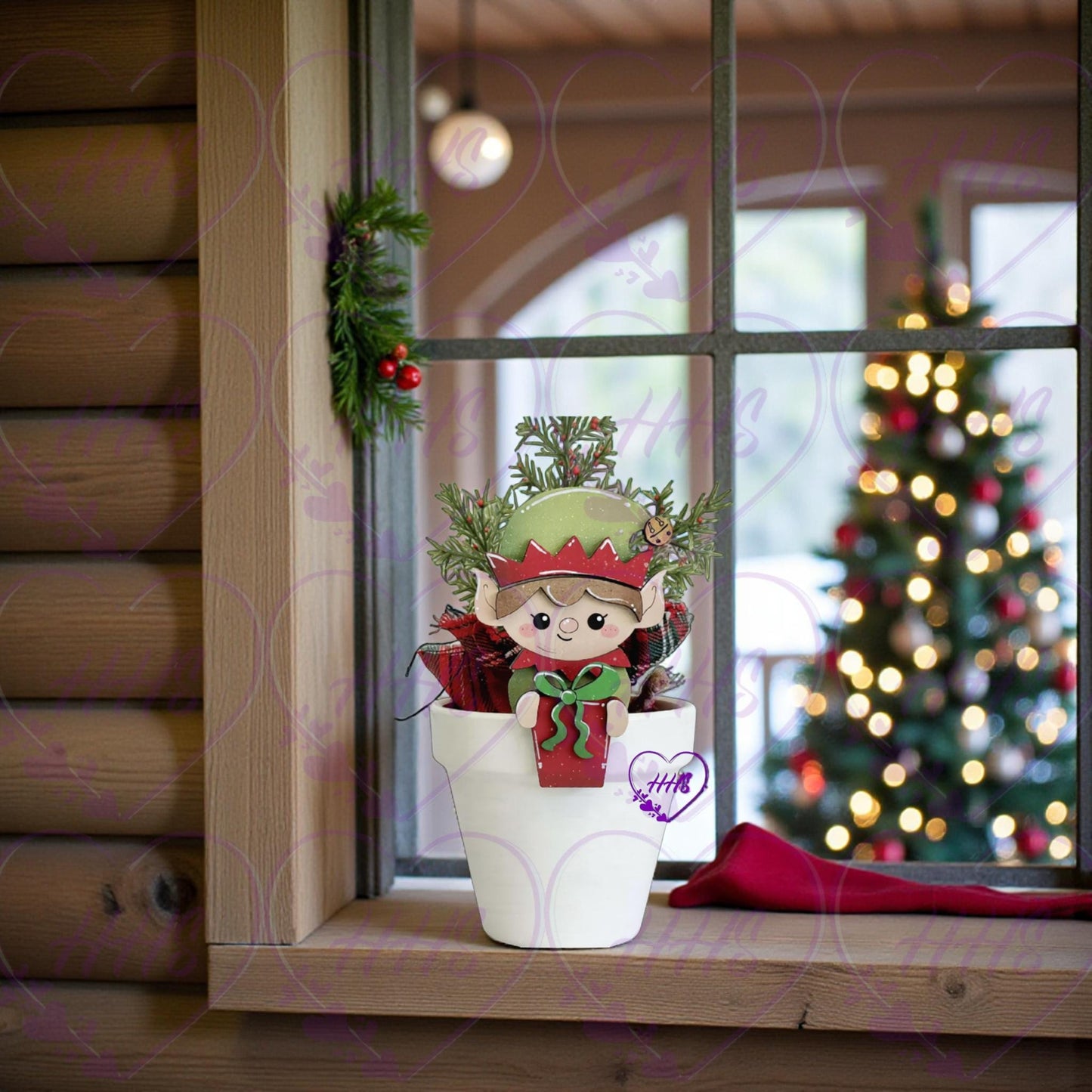 Christmas Elf Interchangeable Insert