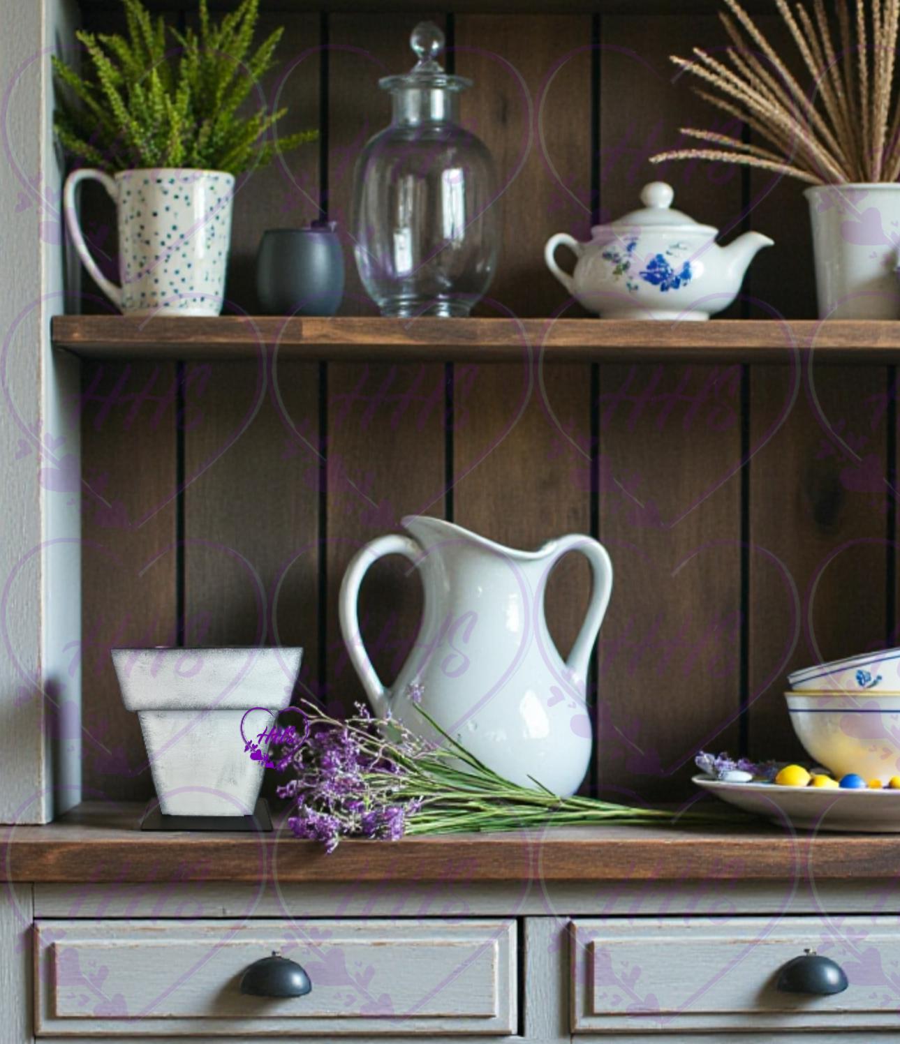 MDF Hugger Pot Interchangeable Base